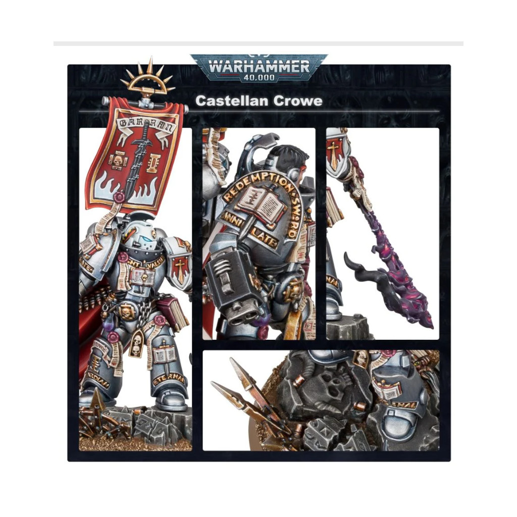 W40K : Grey Knight - Castellan Crowe