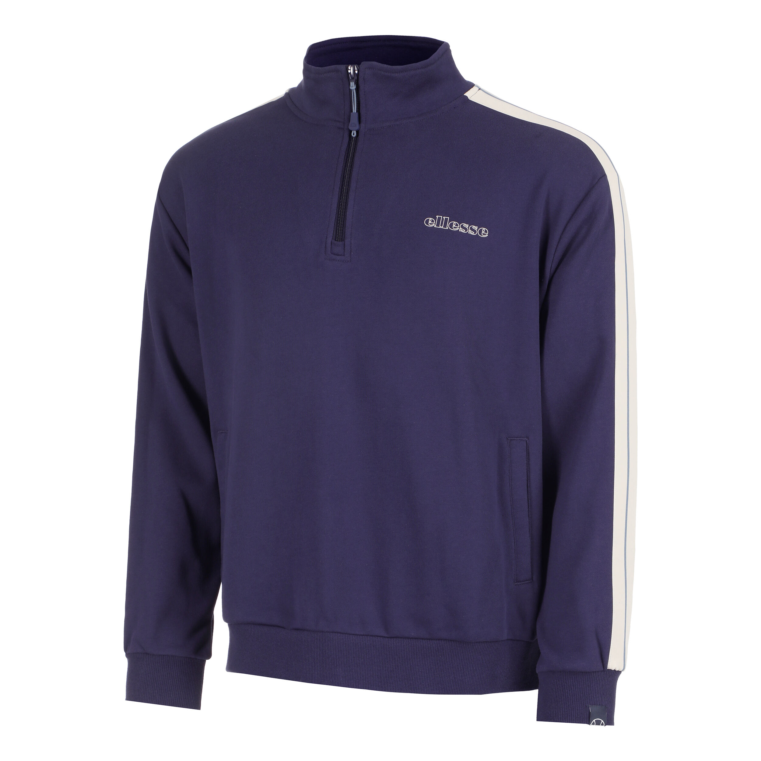 Ellesse Pilton 1/2 Zip Sweat-shirt Hommes - Bleu Foncé
