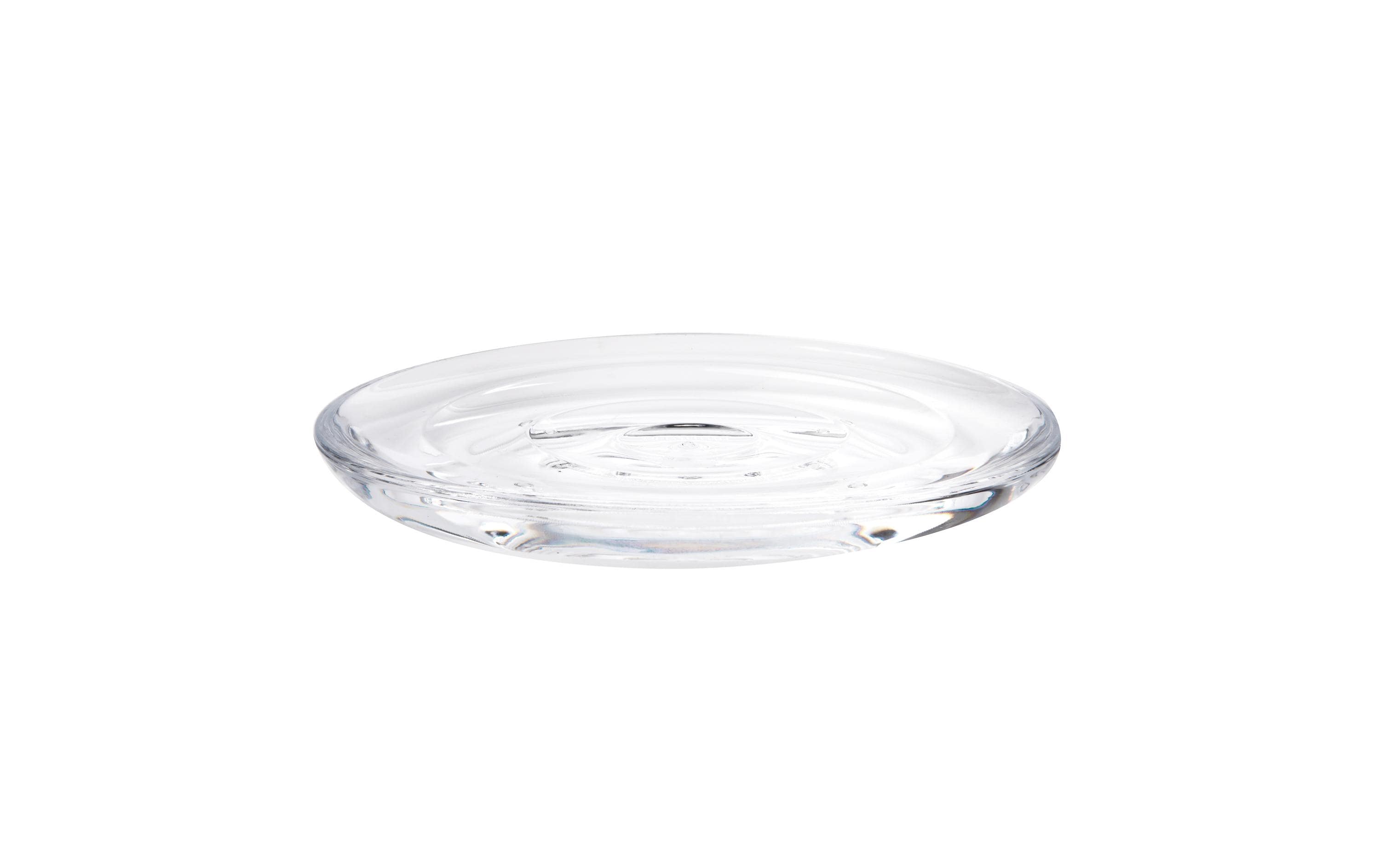 Seifenschale Droplet TransparentOvale Seifenschale aus Acrylglas