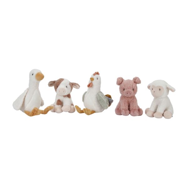 Little Dutch Little Farm Kip Knuffel - 17 cm