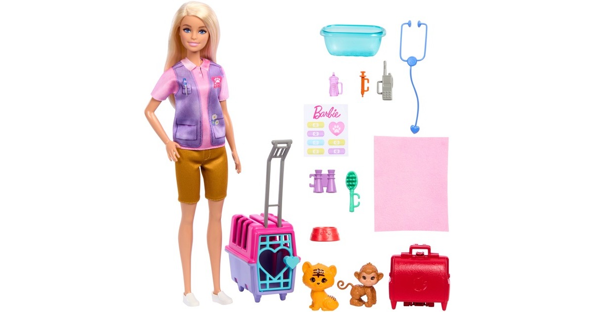 BarbieCarrièrepop - Dieren Rescue & Recover