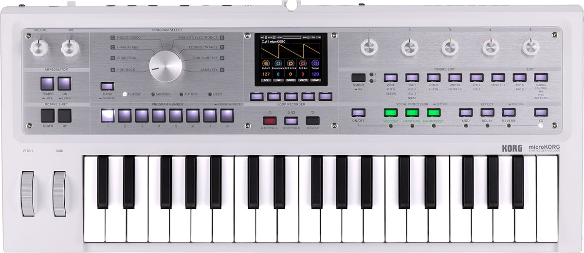 Korg Microkorg Mk2 White - Synthés numériques