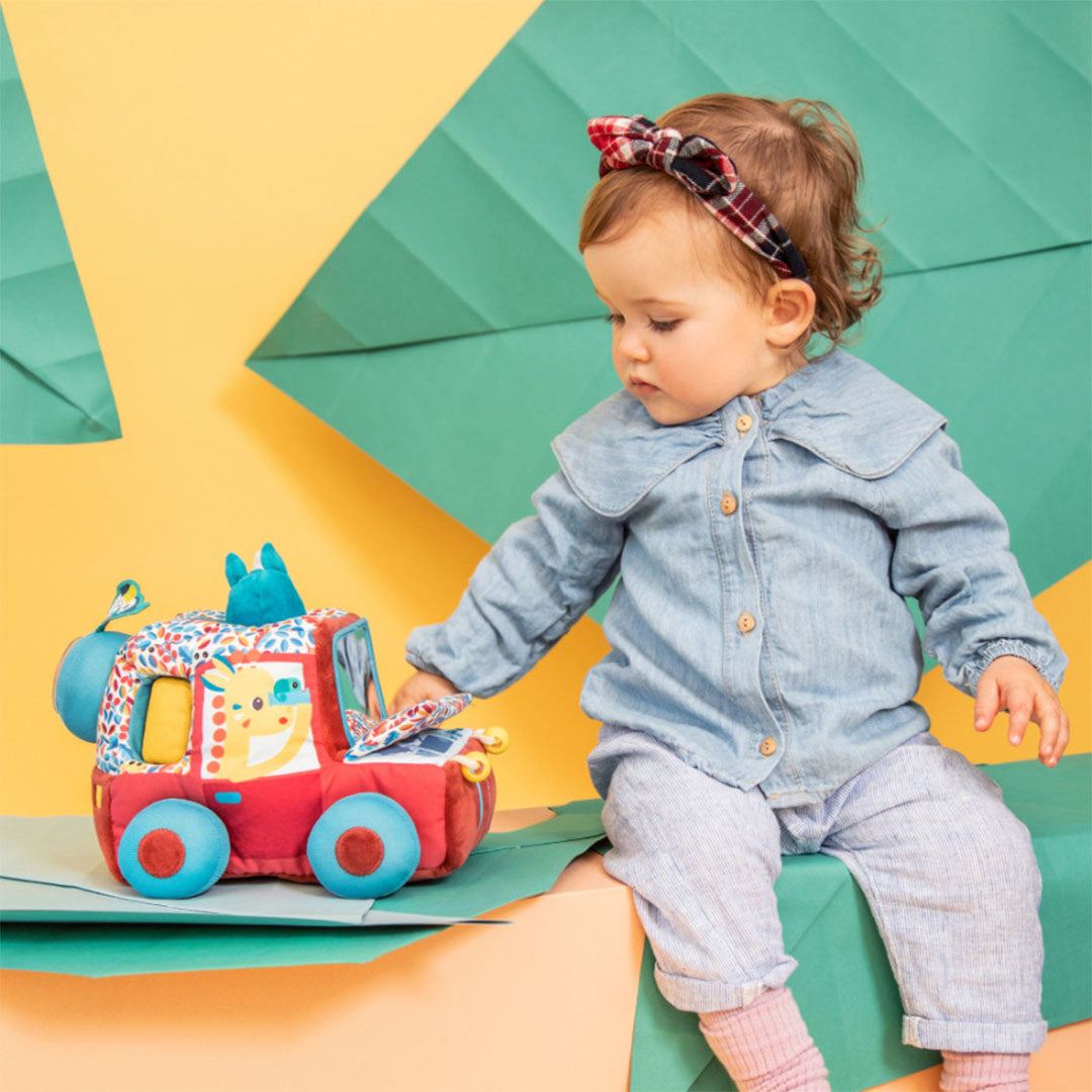 lilliputiens activiteitenauto safari - jack