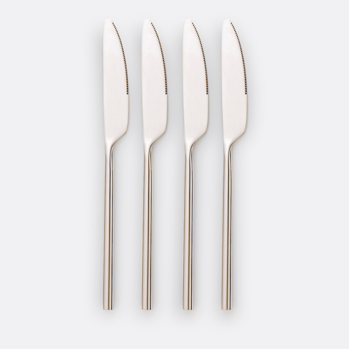 LA REDOUTE INTERIEURS<br>Conjunto de 4 facas de aço inoxidável, Katherine