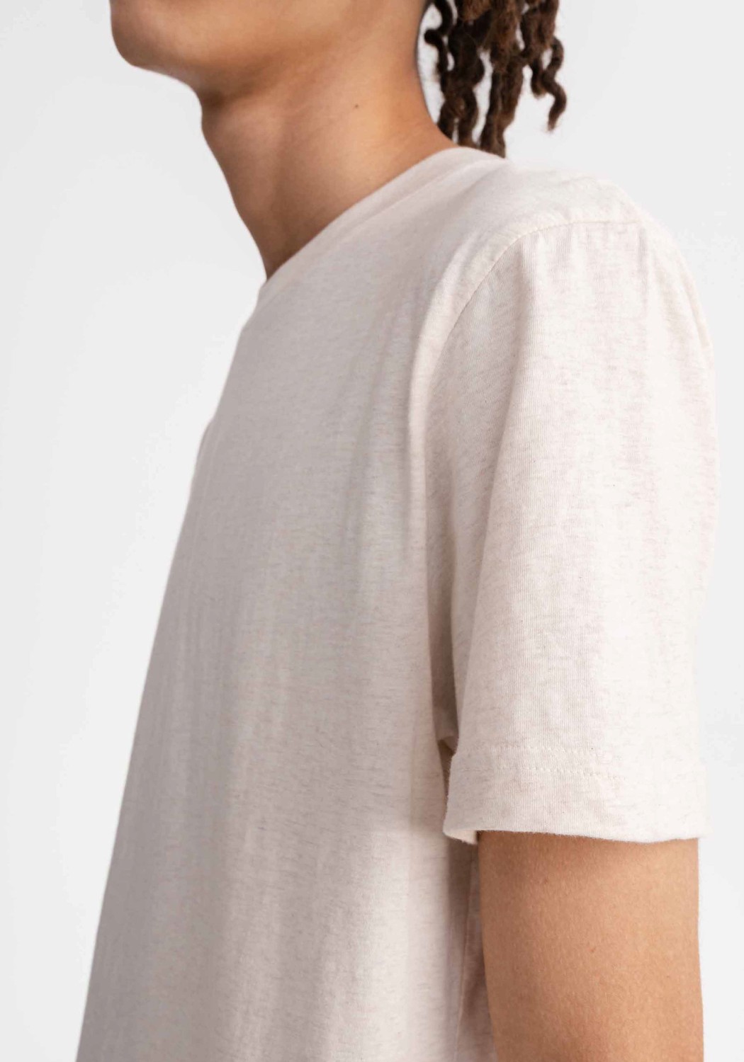 Mela T-Shirt Avan Cream Melange