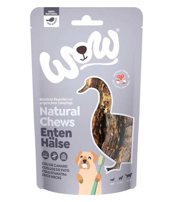 WOW® Hundesnack Natural Chews Entenhälse,