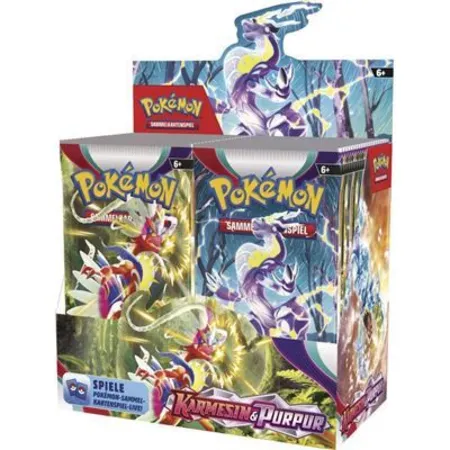 Pokemon Karmesin & Purpur Display mit 36 Booster Packs