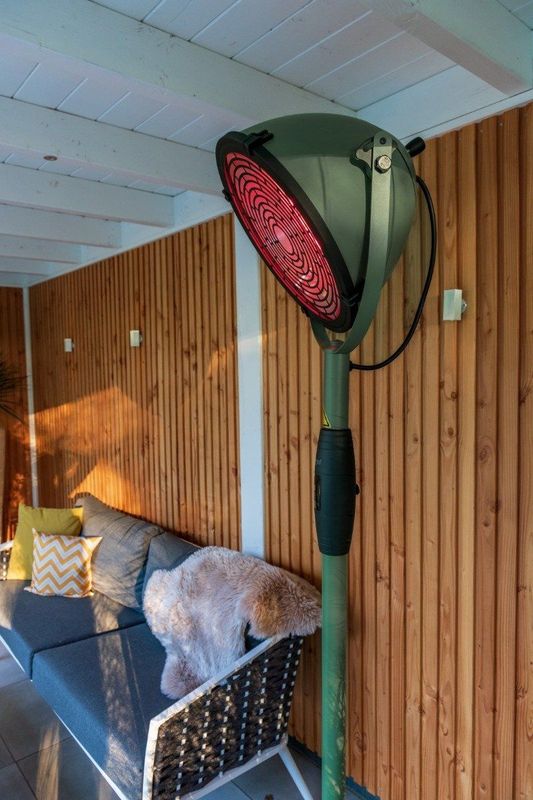 Sunred - Indus Ultra Jade - Terrasverwarming - Roségoud - 2100 Watt
