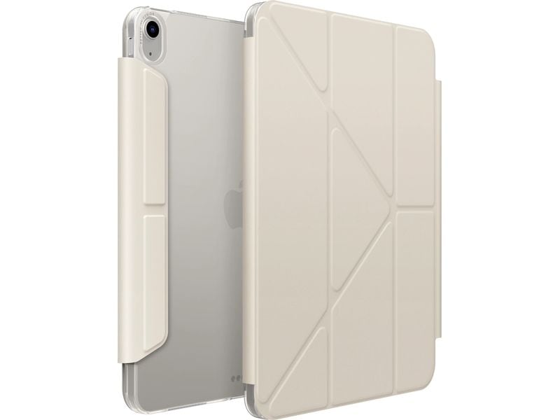 Uniq Smart Cover Camden Ipad Air 11 (2024) Elfenbein Cover für das Apple iPad Air 11