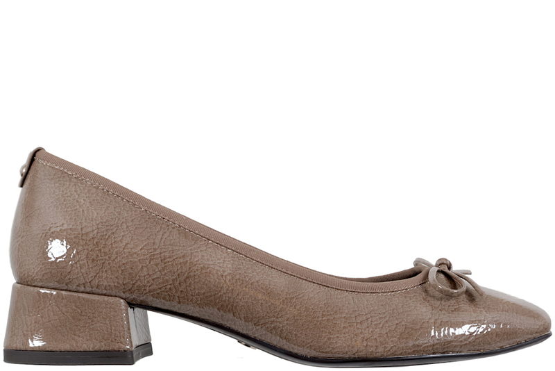TAMARIS PUMPS I TAUPE POLIDO LAK