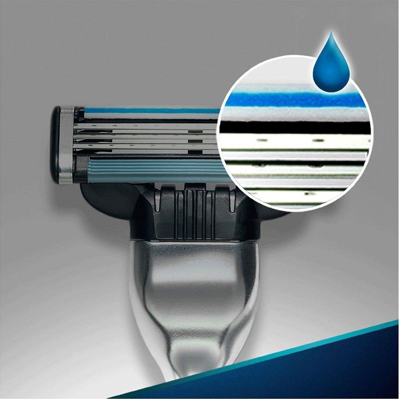 Gillette - Mach3 Scheerapparaat - Vervangende Messjes 12 st