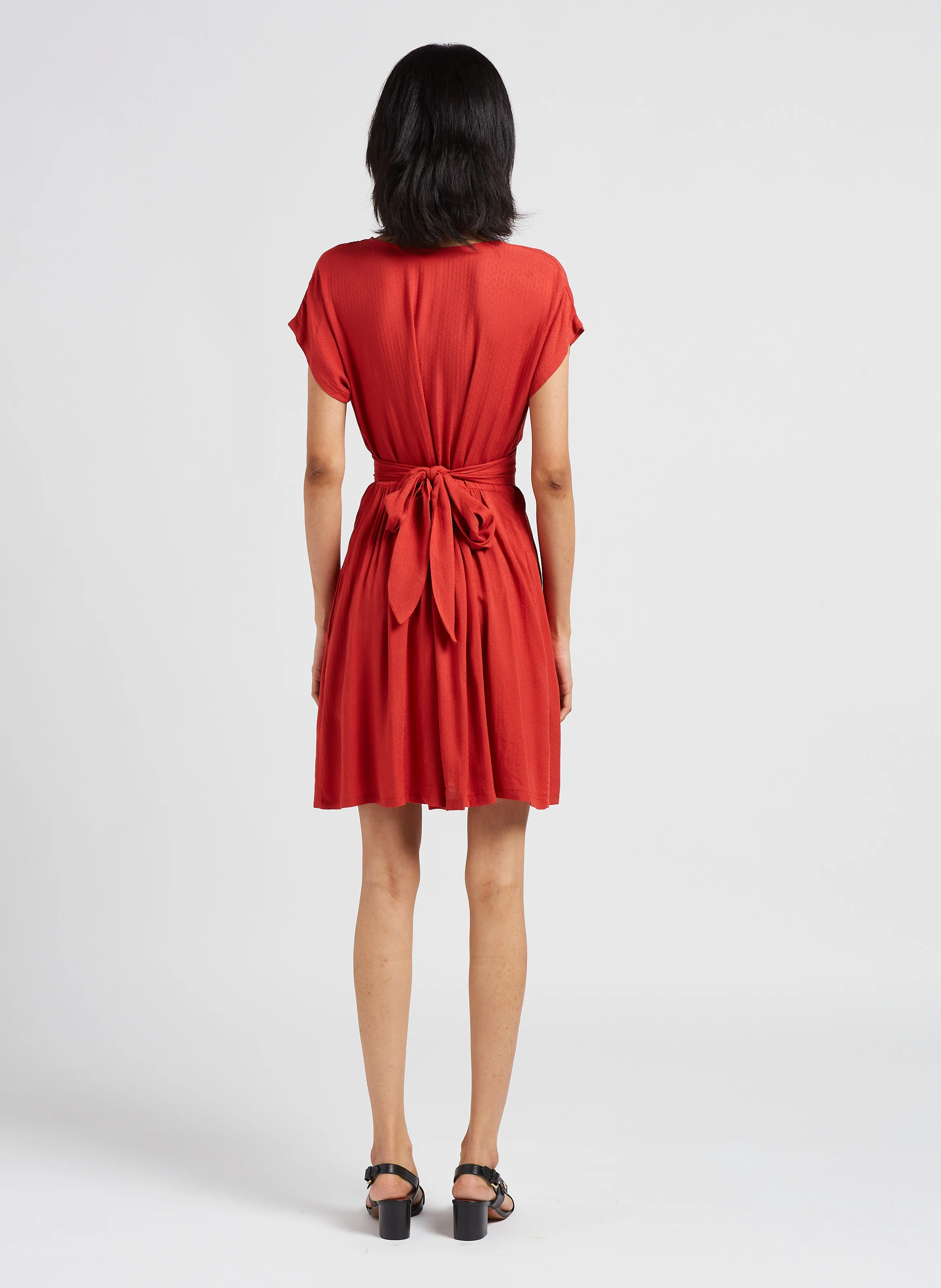 FLORENTINE - Sandales hautes en cuir | Noir
