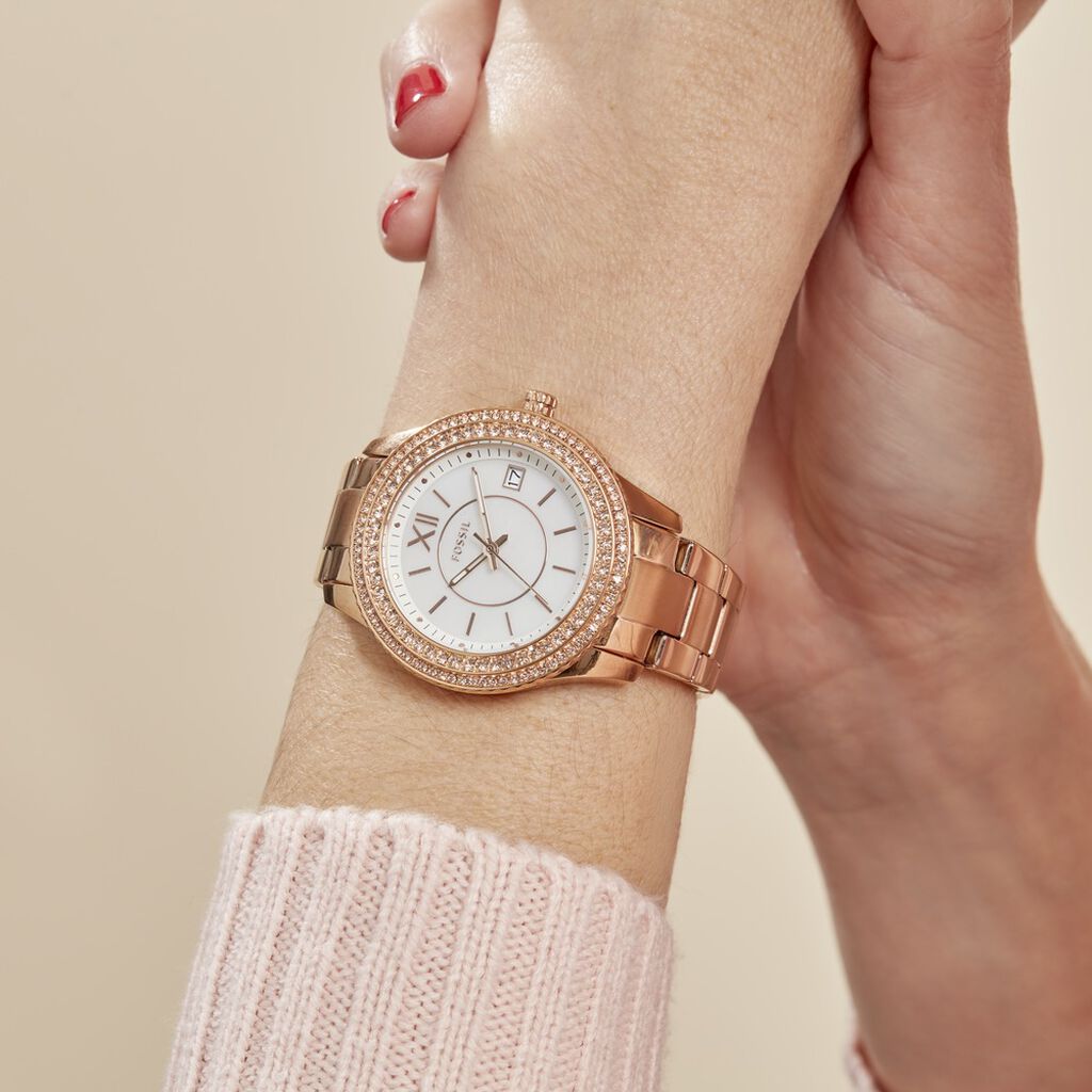 Montre Fossil Stella Nacré