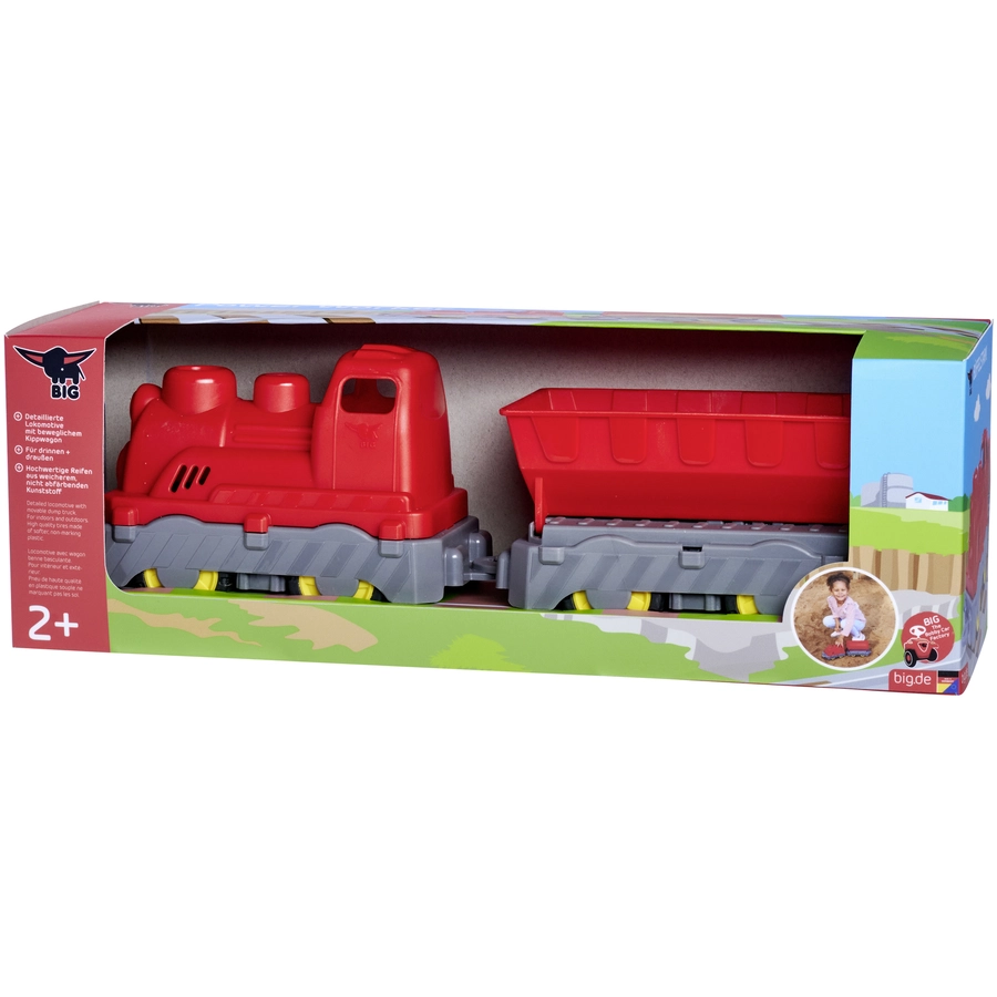 BIG Power Worker Mini Zug mit Wagon