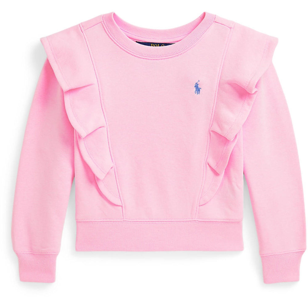 Køb Polo Ralph Lauren Carmel Pink/Harbor Island Blue Girl Pullover