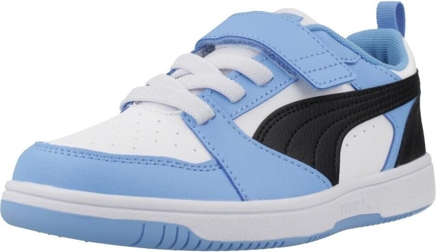 PUMA Rebound V6 Lo AC+ PS Unisex Sneakers Team Light Blue- Black- White