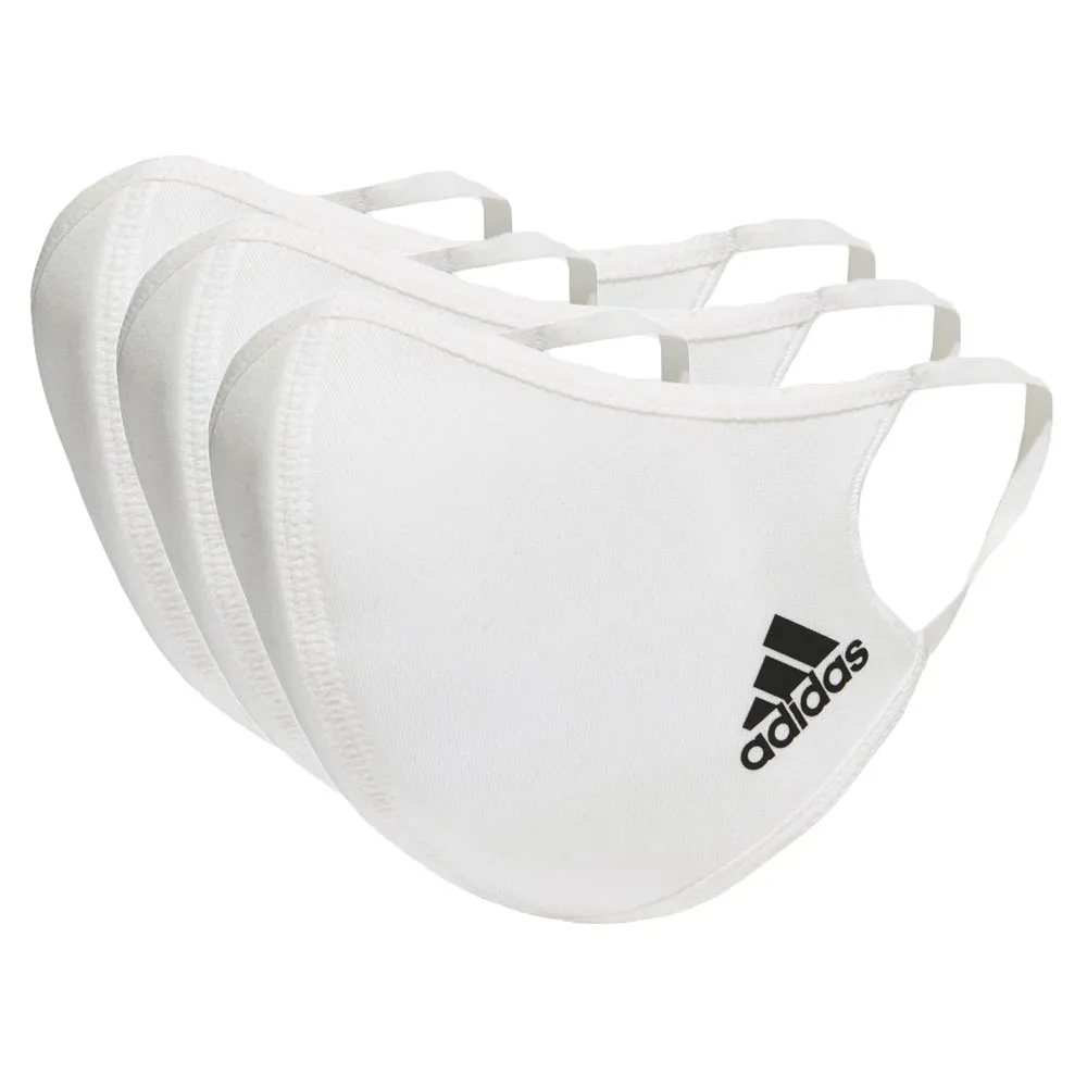 Máscara de proteção com logotipo adidas (3 unidades)