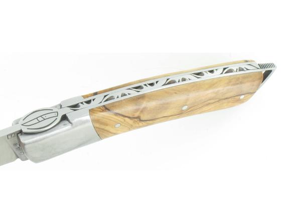 Le Thiers Gentleman Olivier Couteau de Poche - Laguiole par Fontenille Pataud