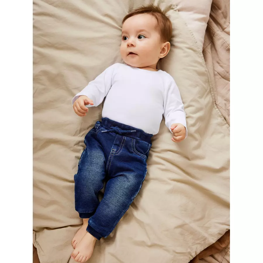 name it Sweathose Nbmben Dark Blue Denim