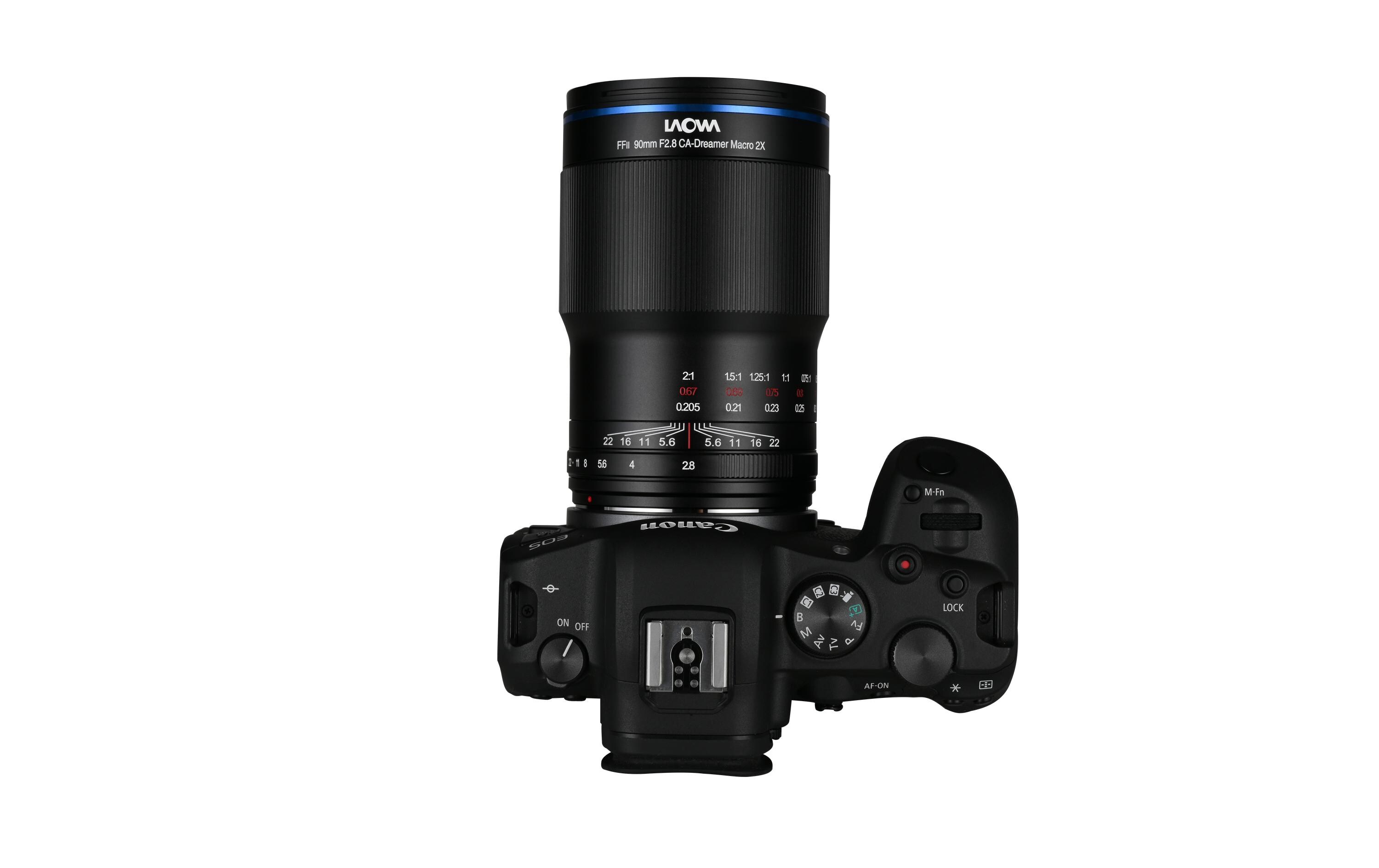 Festbrennweite 90 mm f/2.8 2x Ultra Macro APO – Canon RF<br>Kompakte und leichte Ultramakro Festbrennweite