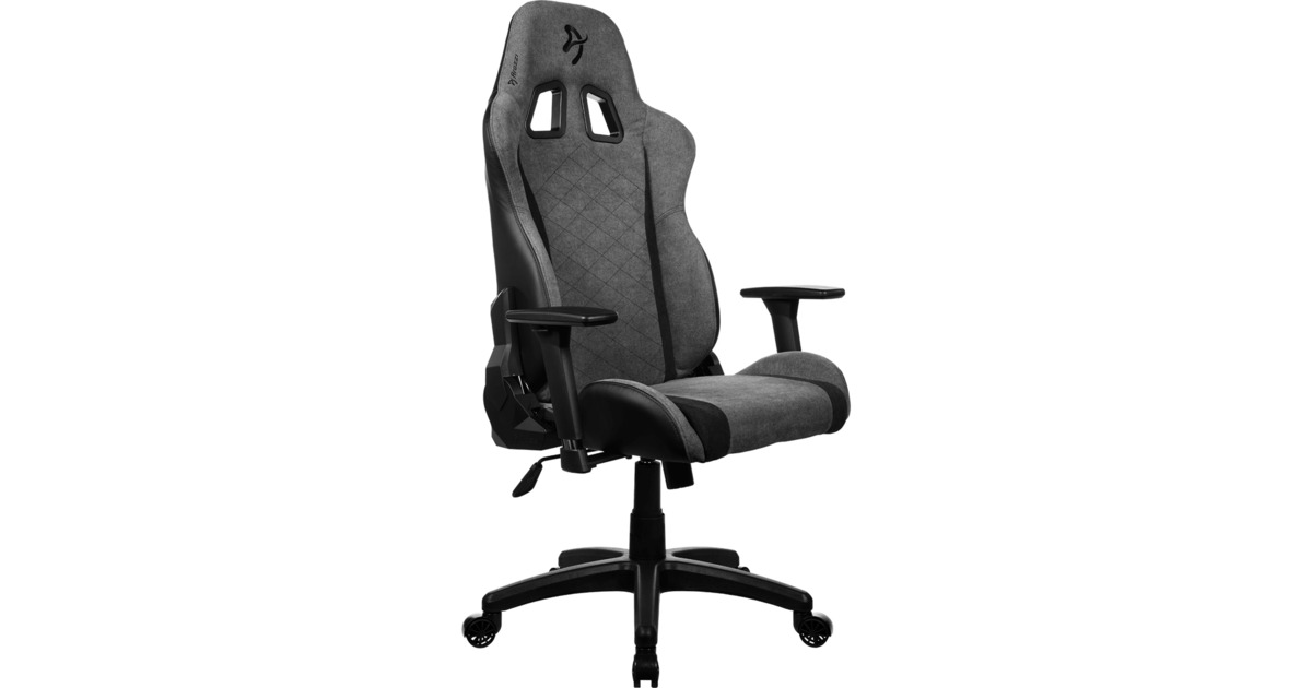 ArozziAvanti Soft Fabric - Ash gamestoel  (Antraciet)