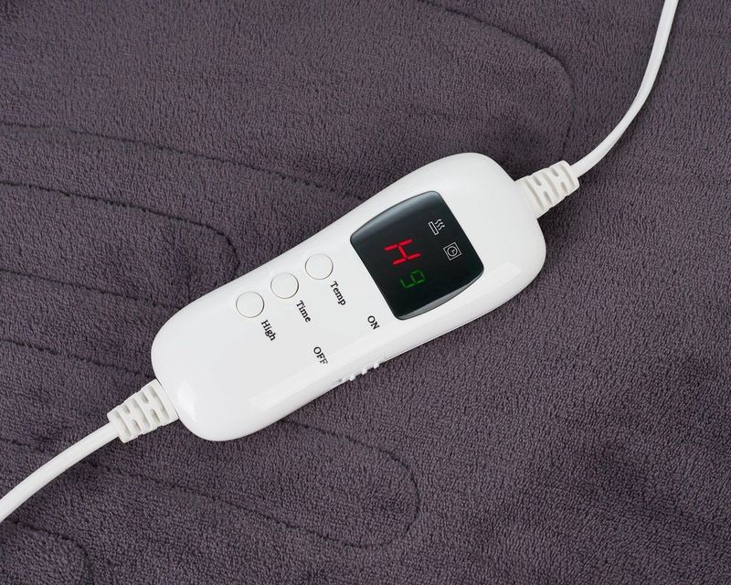 Camry 7418 - Elektrische verwarmingsdeken met timer ( super soft ) 1 persoons