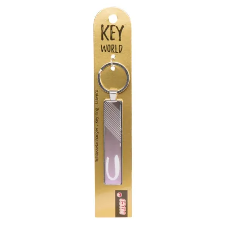 NICI Schlüsselanhänger Key World 'U'