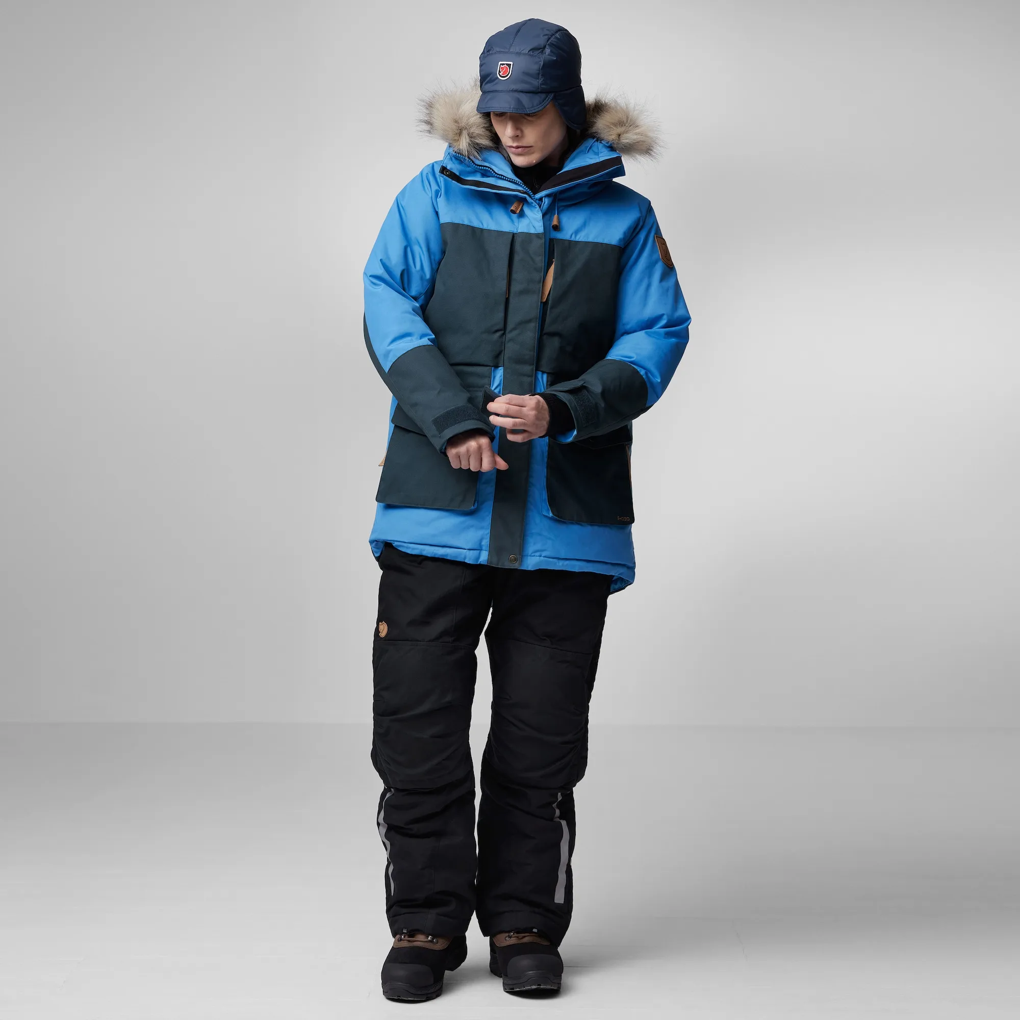 Fjällräven Polar Expedition Parka W Un Blue-Mountain Blue
