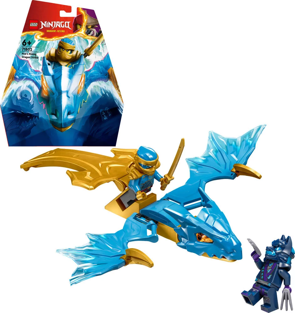 LEGO®NINJAGO® 71802 - L’ATTAQUE DU DRAGON REBELLE DE NYA