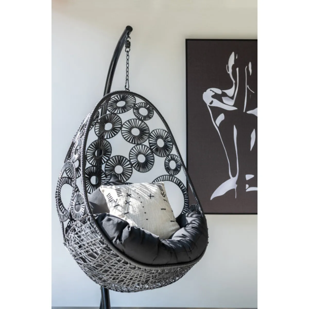 Dansmamaison Cadre Femme - Blanc/Noir