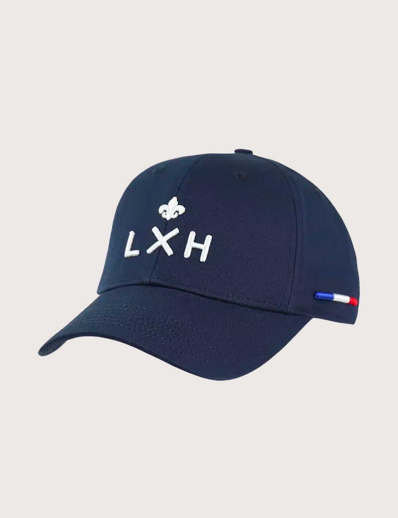 LXH CASQUETTE COTON PARIS MARINE