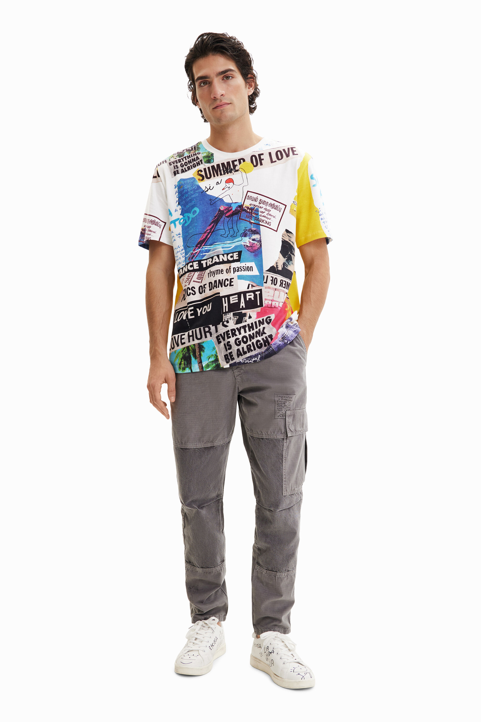 T-shirt manches courtes journal