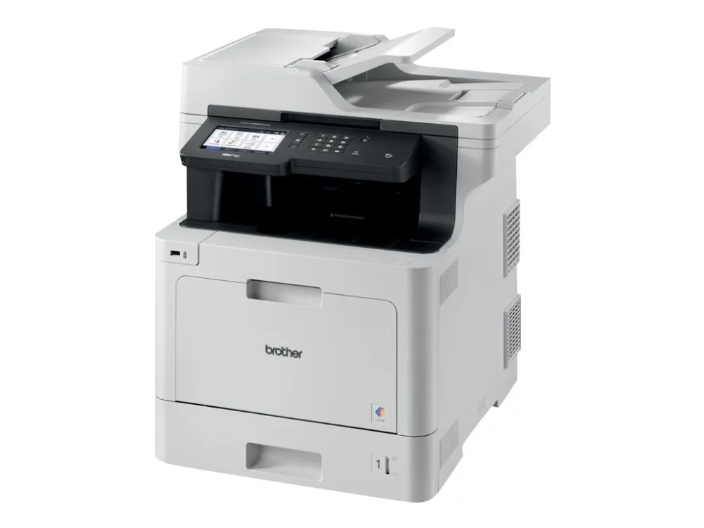 Brother MFC-L8900CDW - Multifunktionsprinter - farve - laser - 215.9 x 355.6 mm (original) - A4/Legal (medie) - op til 31 spm (kopiering) - op til 31 spm (udskriver) - 300 ark - 33.6 Kbps - USB 2.0, Gigabit LAN, Wi-Fi(n), USB vært, NFC