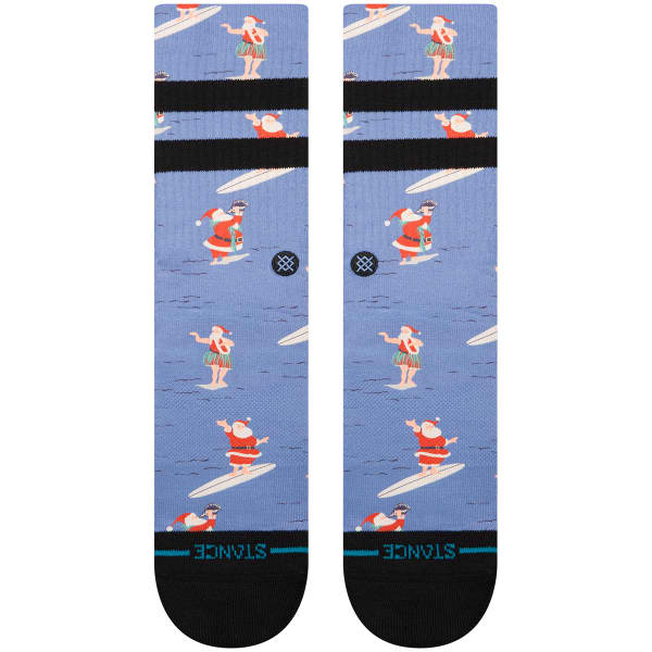 Chaussette STANCE SURFING SANTA CREW BLUE