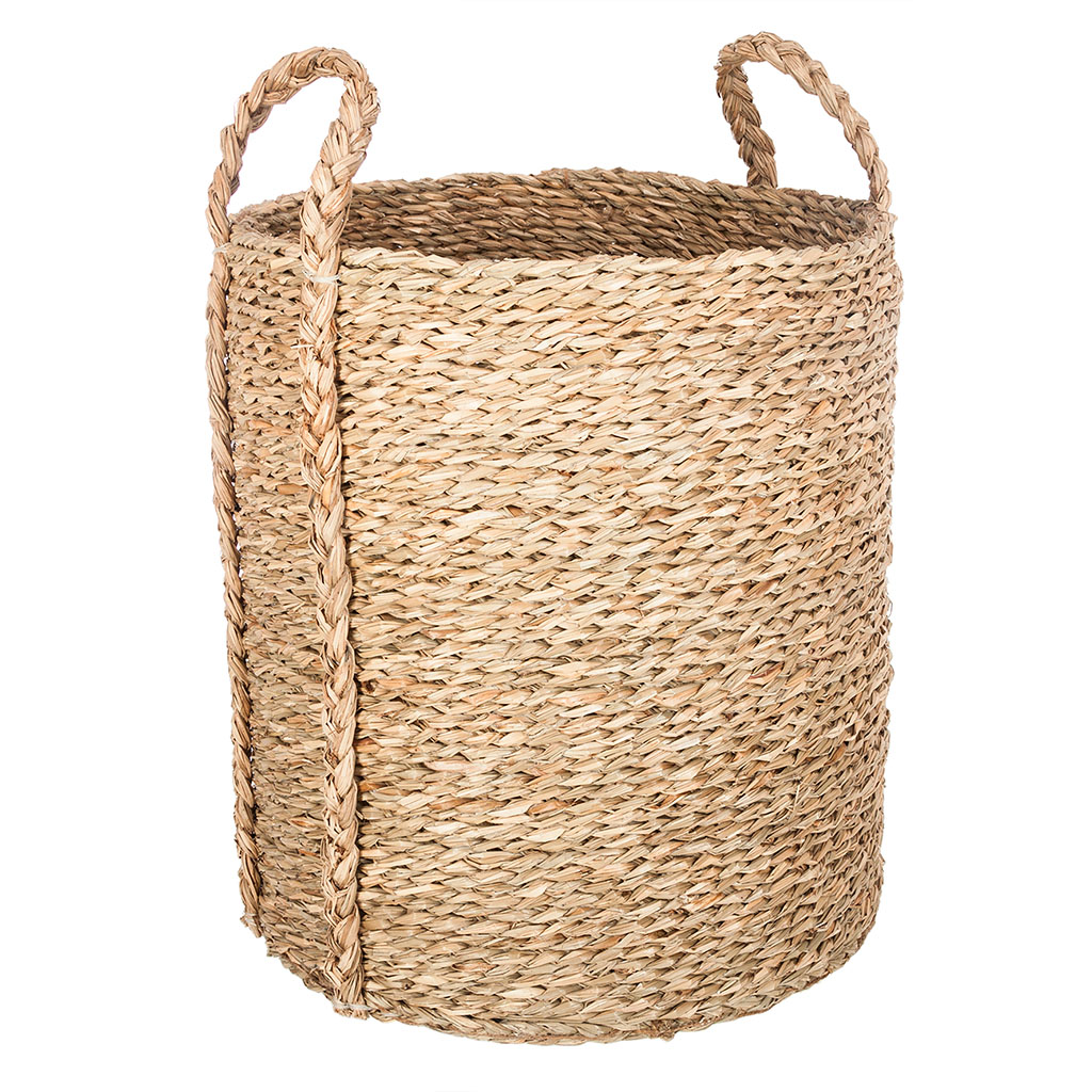 Panier de rangement osier rond D 35x30cm
