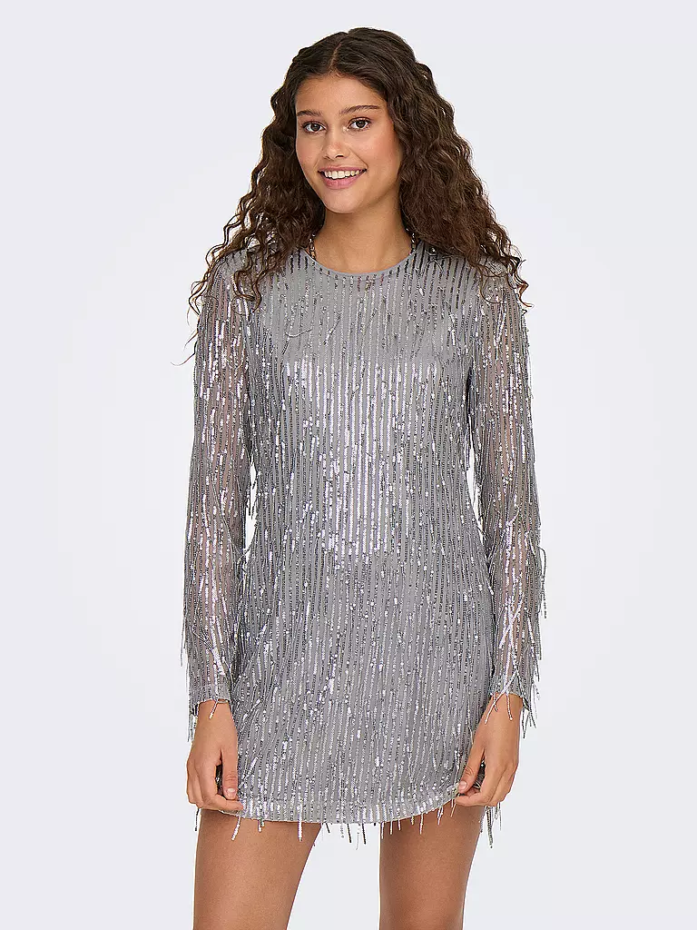 ONLY Cocktailkleid ONLANIKA silber