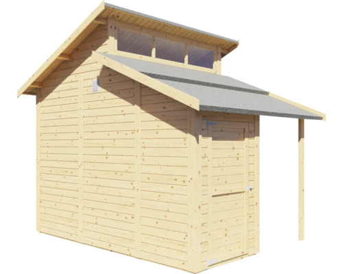 Tuinhuis Konsta Studio Set 2 met vloer 328 x 240 cm naturel