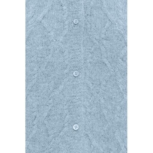Fransa Langærmet Strikcardigan, Powder Blue, L