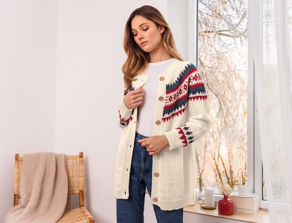 Gilet long-Famille d'amour