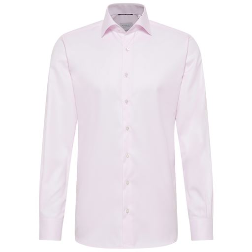 Eterna Langærmet Modern Fit Skjorte, Lyserød, 43