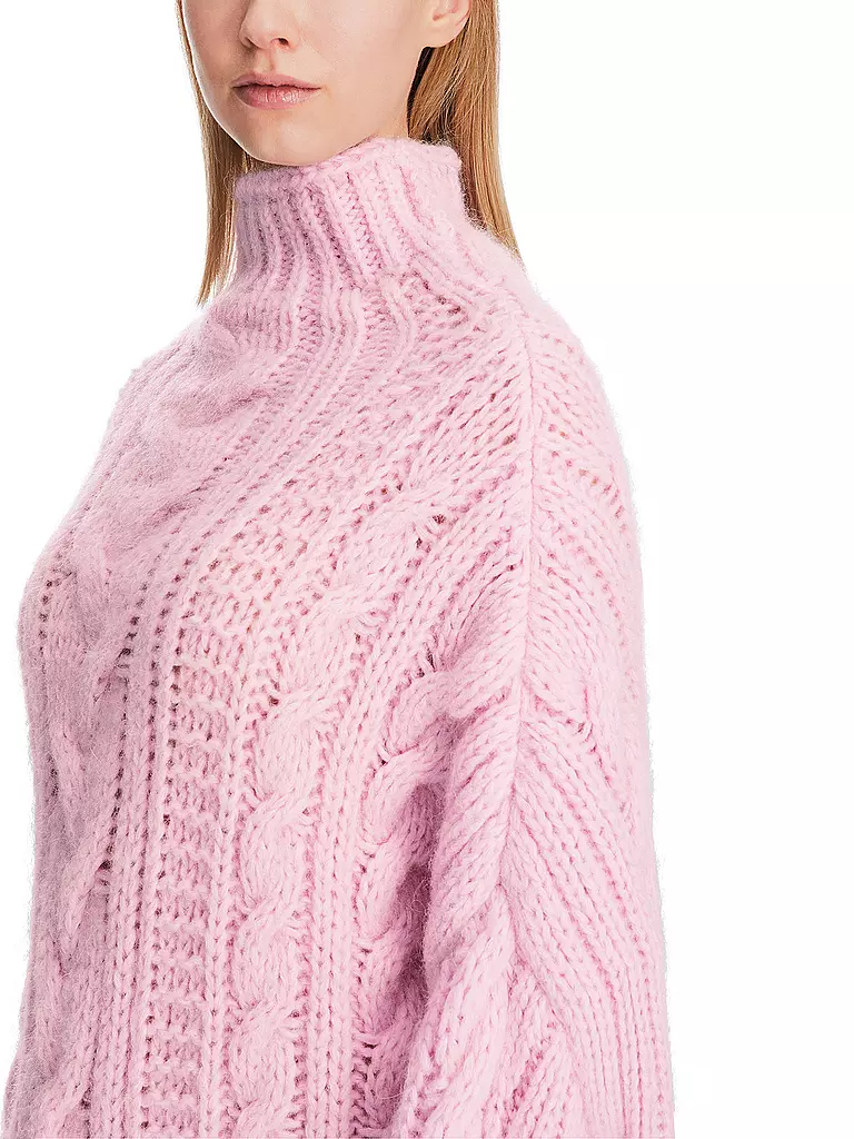 MARC CAIN Rollkragenpullover rosa