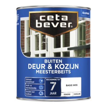 CetaBever Meesterbeits Deur & Kozijn zijdeglans dekkend 1 liter