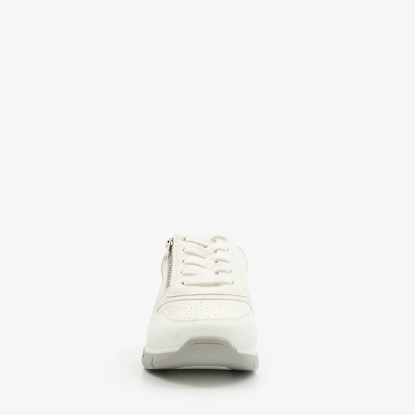 Blue Box dames sneakers wit grijs