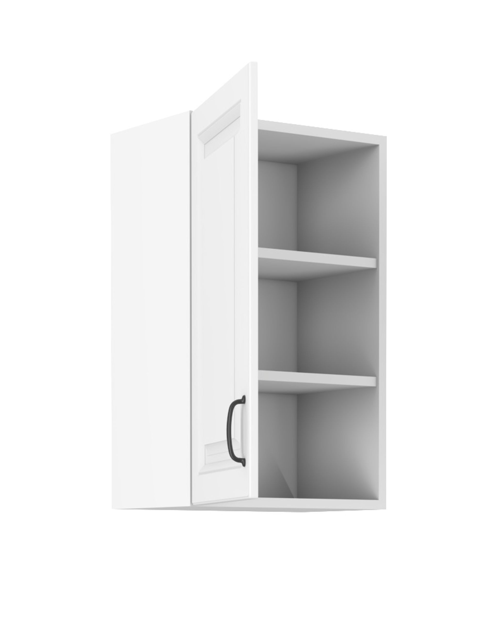 Hängeschrank 45 cm Stilo Weiß Küchenzeile Küchenblock Küche Landhaus Einbauküche