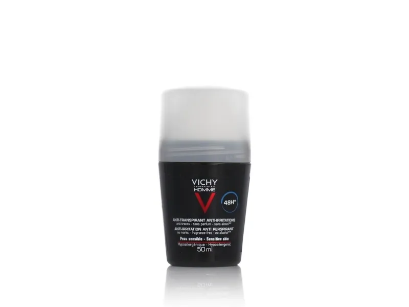 Vichy 3337871320379, Mænd, Antiperspirant, 50 ml, 48 t, Sensitiv hud, Lindrende