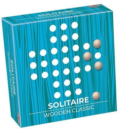 TACTIC Brettspiel - Holz - Solitaire
