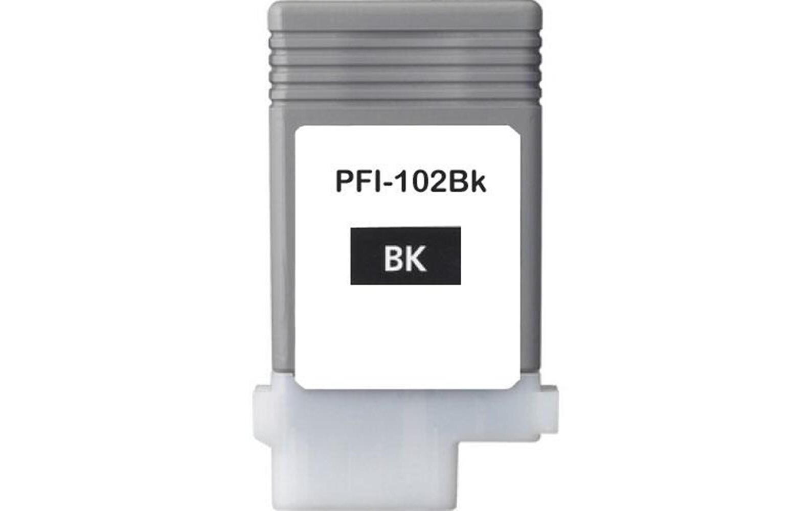 Tinte PFI-102BK / 0895B001 BlackSchwarz, 130 ml