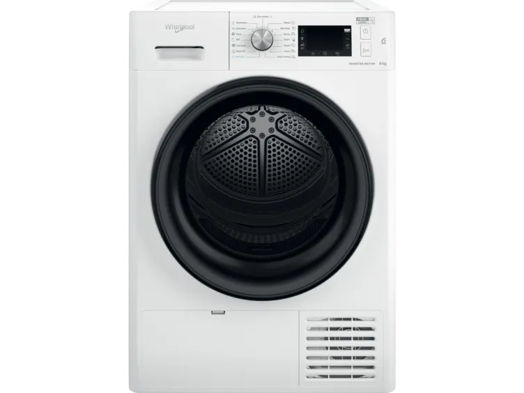 Whirlpool FFT M22 9X2B EE - Tørremaskine - bredde: 59.5 cm - dybde: 64.9 cm - højde: 84.9 cm - frontbetjening - hvid