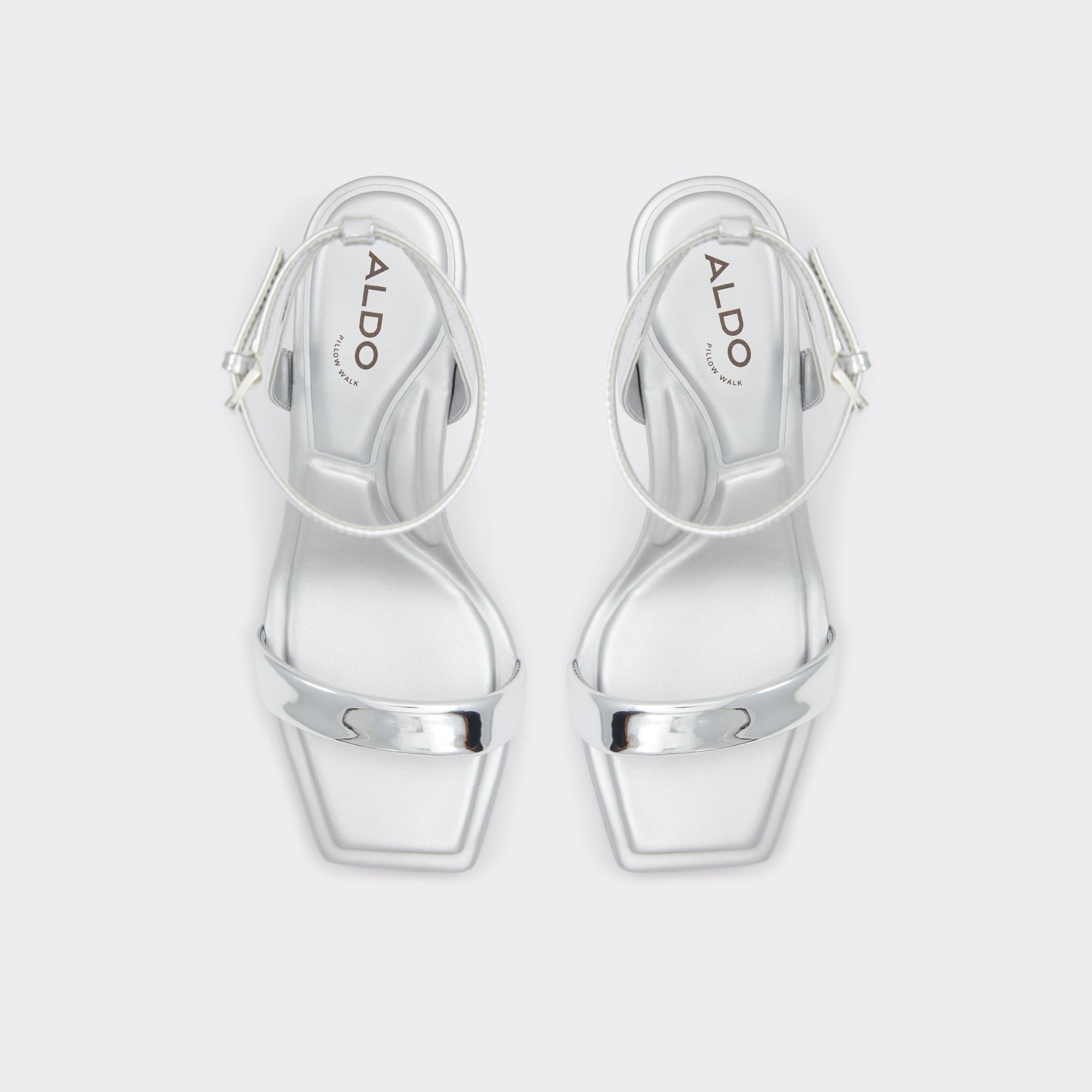 Aurorai Silver Women Block Heels