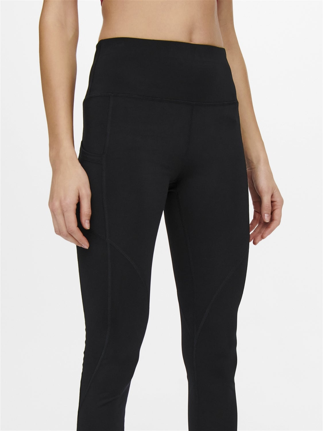 ONPMADGY Hohe Taille Slim Fit Sportleggings Black